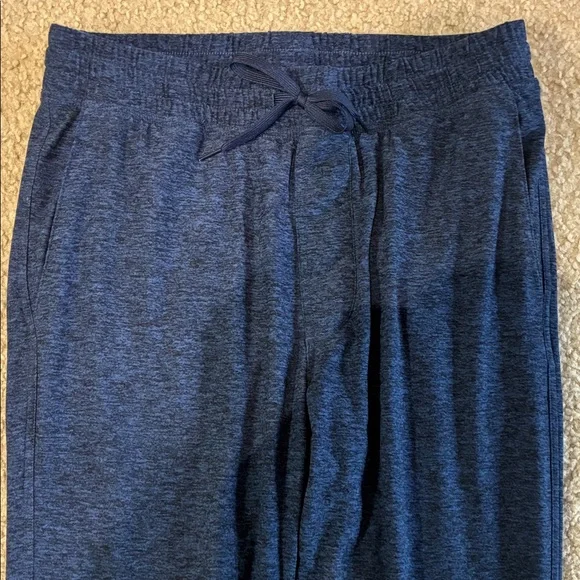 Outdoor Voices Men's Cloudknit Slim Navy Sweatpants Joggers - Picture 7 of 9